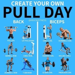 Variasi Pull Day Workout